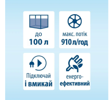 Tetra Фільтр зовнішній External EX 500 Plus 401-500 л/год від 61 до 100л