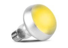 Repti-Zoo Flat Type Heating Bulb Лампа точкового нагріву з UVA для рептилій 75W